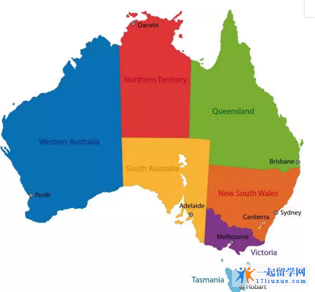 澳大利亚行政区划分